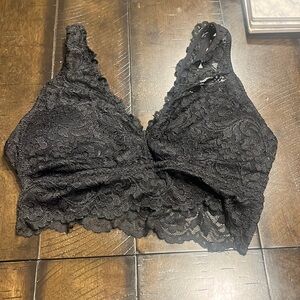 Black bralette